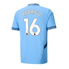 Manchester City Rodri Hernandez #16 Hjemmedrakt 2024-25 Kortermet